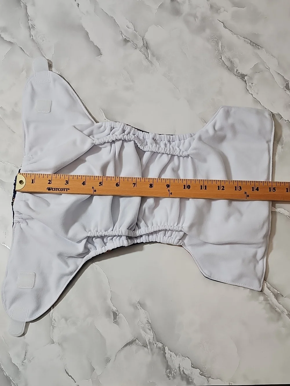 Large Reusable Pocket Cloth Diaper Adjustable Snaps Velcro Closure